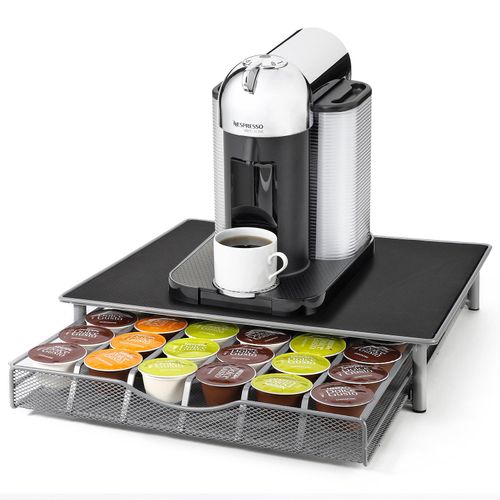 Vinsani Coffee Capsule Pull Out Drawer Pod Storage Stand for Dolce Gusto Pods
