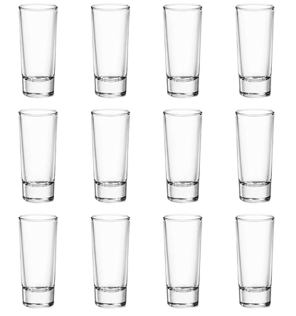 Large Shot Glasses 60ml - Set of 12
