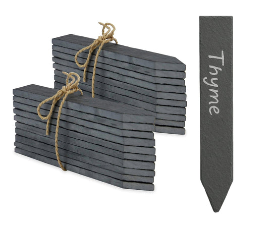 Slate Plant Markers - Set of 20