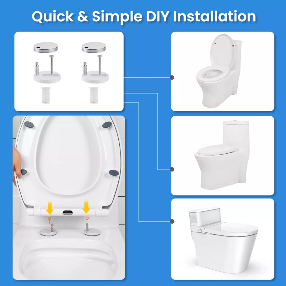 Soft Close Toilet Seat