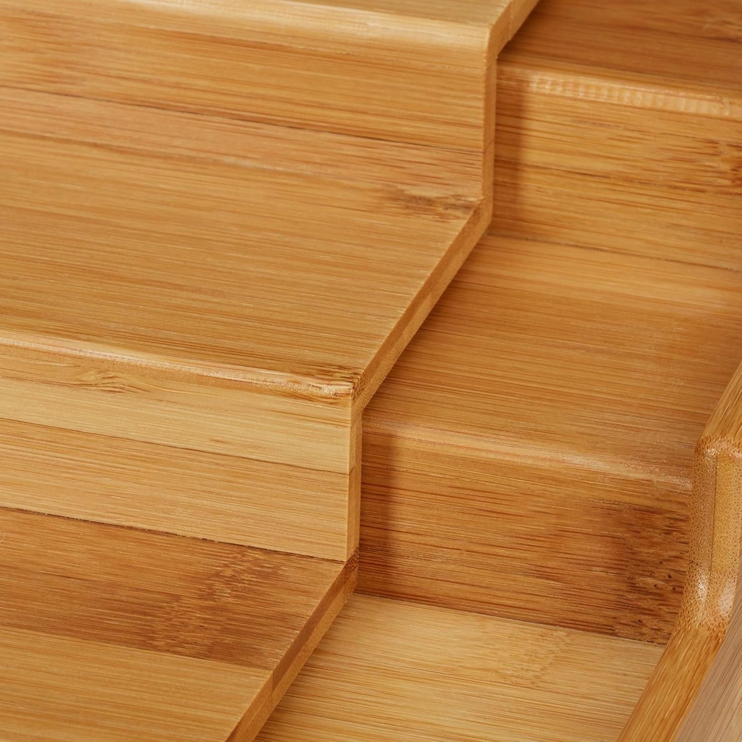 3-Tier Bamboo Extending Spice Rack