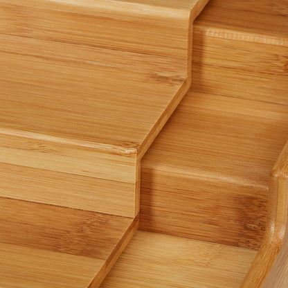 3-Tier Bamboo Extending Spice Rack