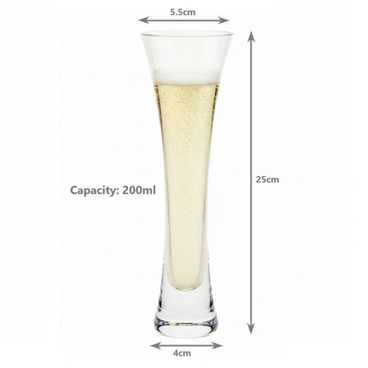 Stemless Champagne Flutes (200ml) - Set of 2