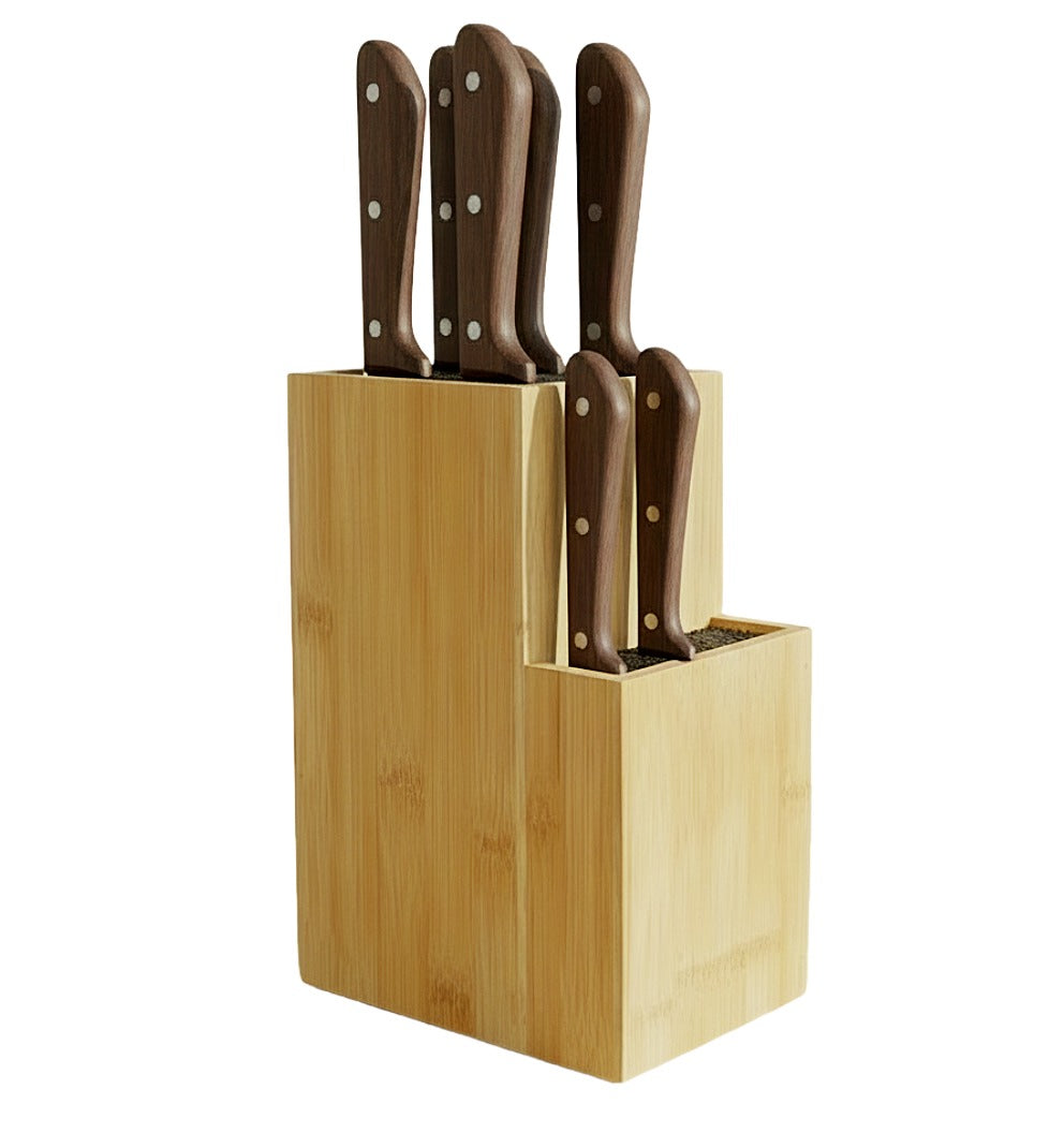 Universal Bamboo Knife Block