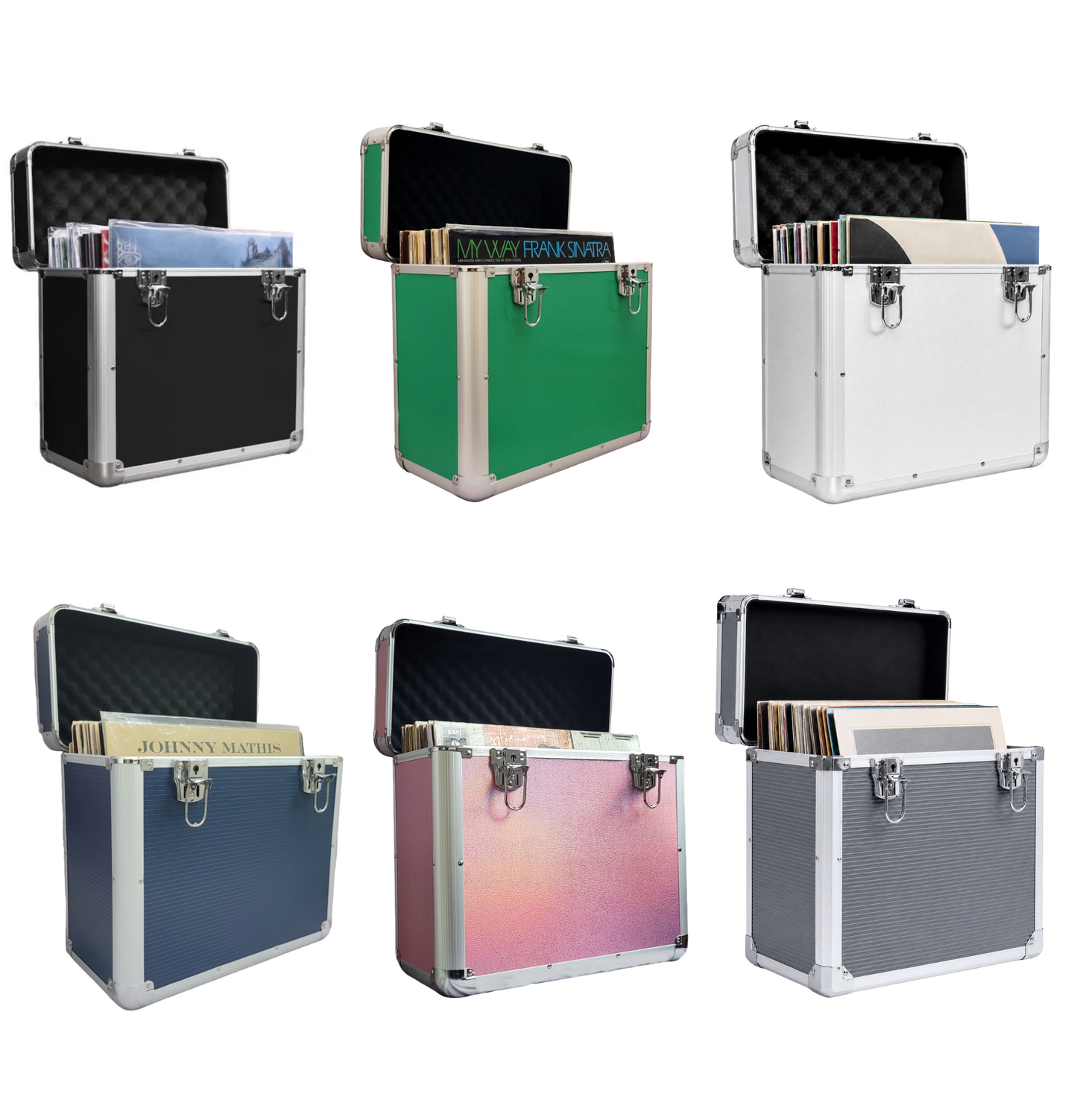 Vinyl LP 12" Heavy Duty Lockable Storage Box