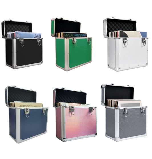 Vinyl LP 12" Heavy Duty Lockable Storage Box