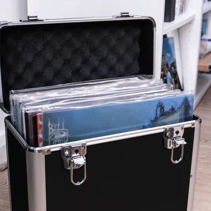 Vinyl LP 12" Heavy Duty Lockable Storage Box