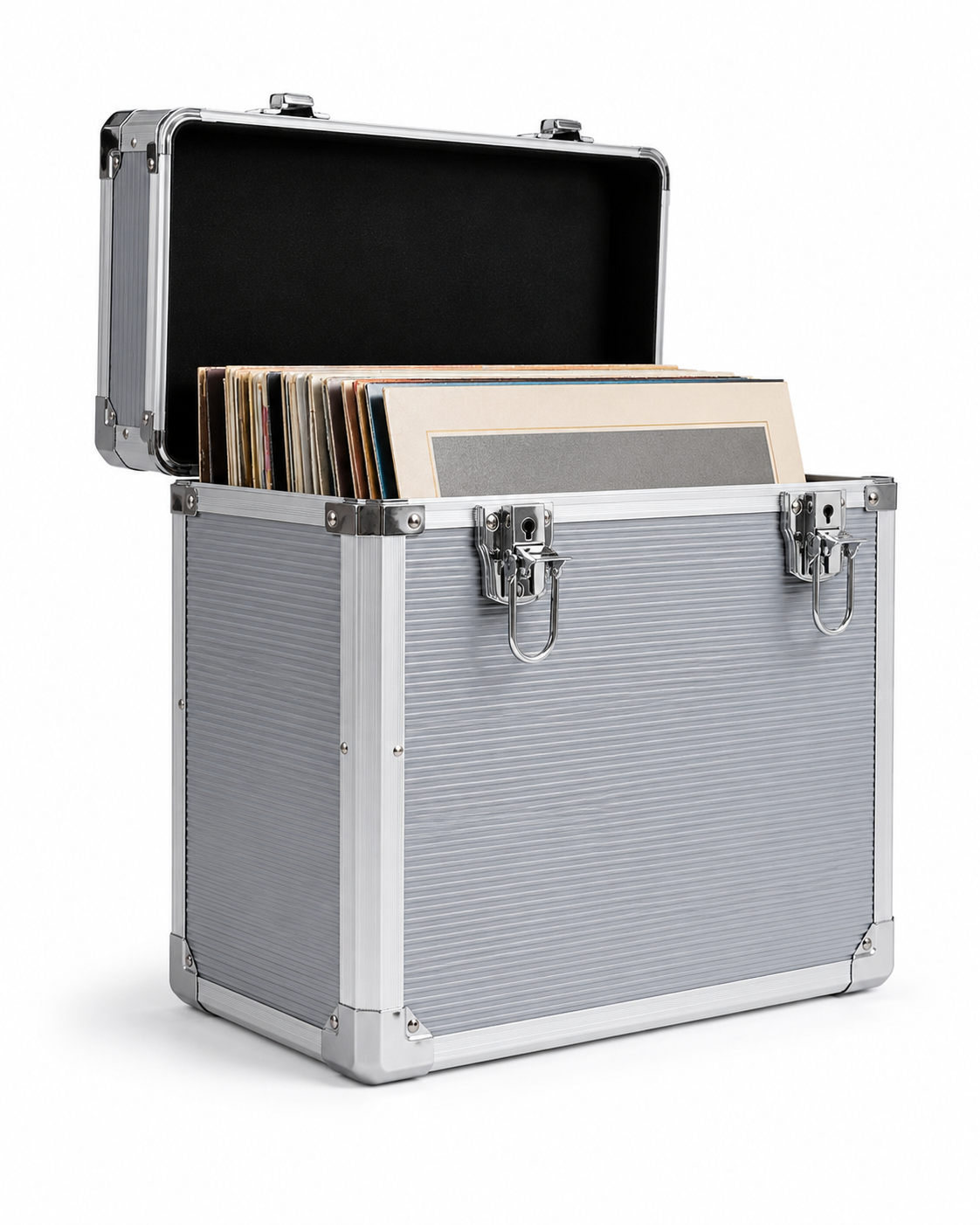 Vinyl LP 12" Heavy Duty Lockable Storage Box