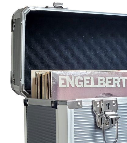 Vinyl LP 12" Heavy Duty Lockable Storage Box