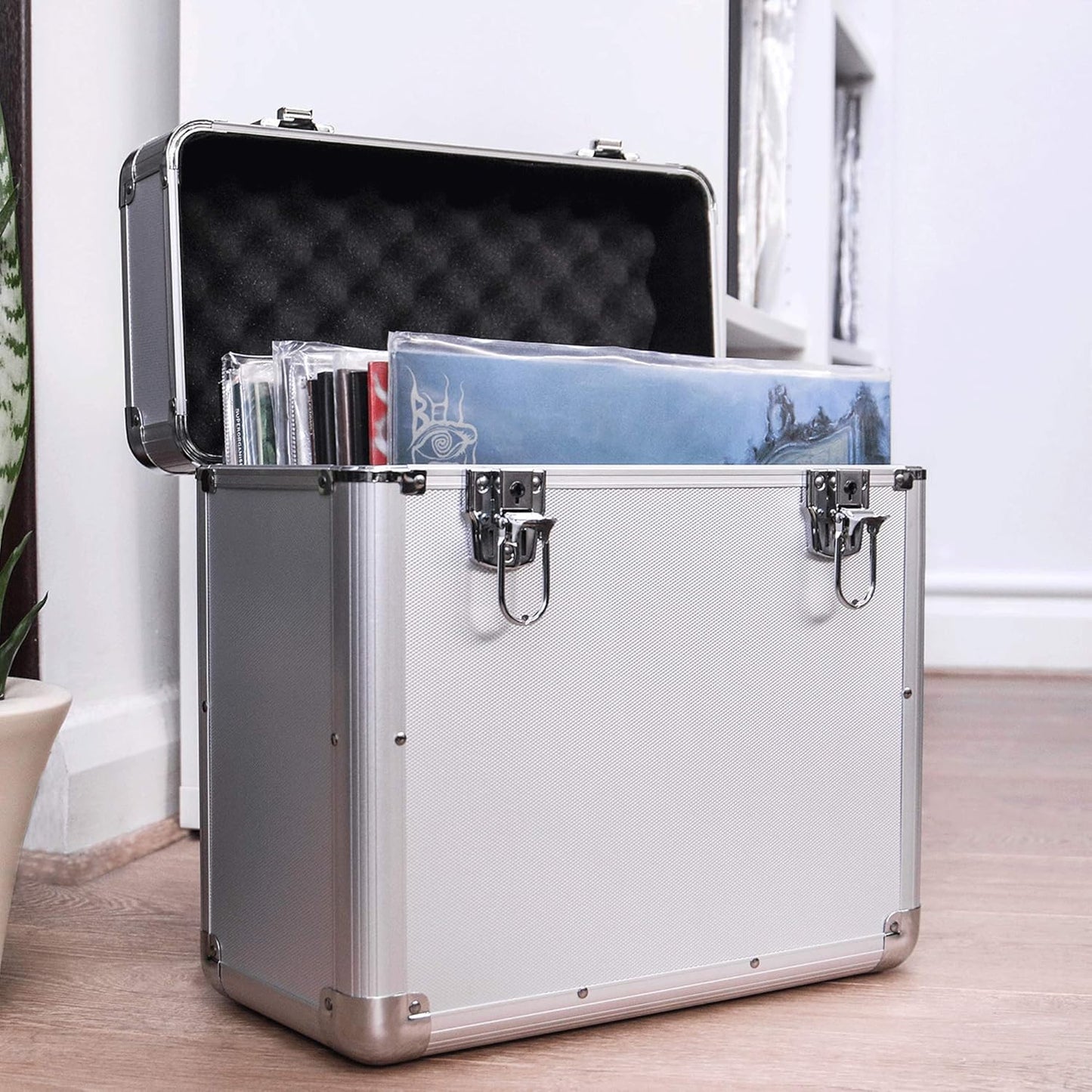 Vinyl LP 12" Heavy Duty Lockable Storage Box