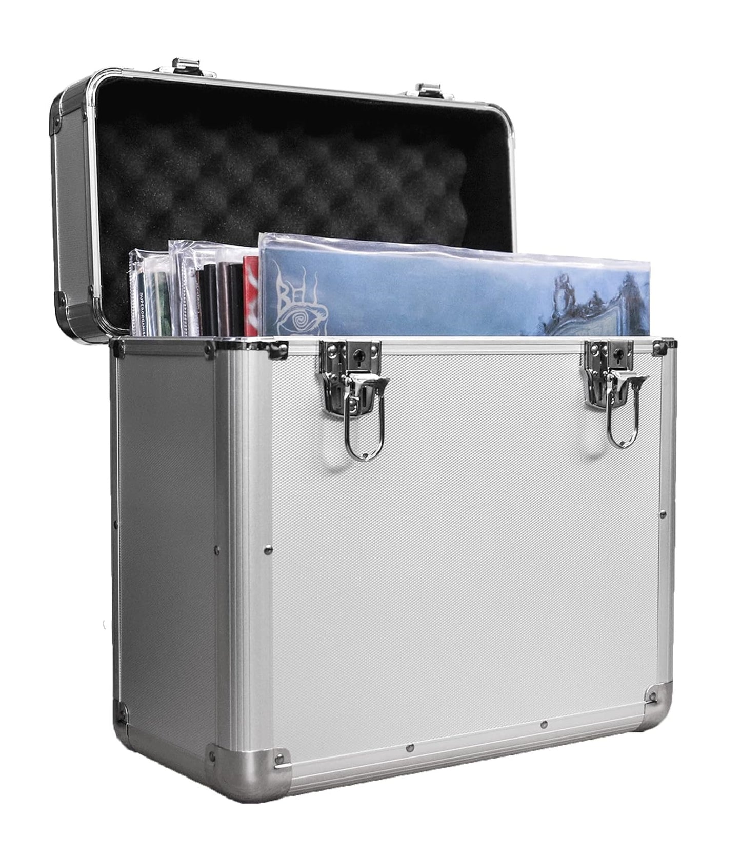 Vinyl LP 12" Heavy Duty Lockable Storage Box
