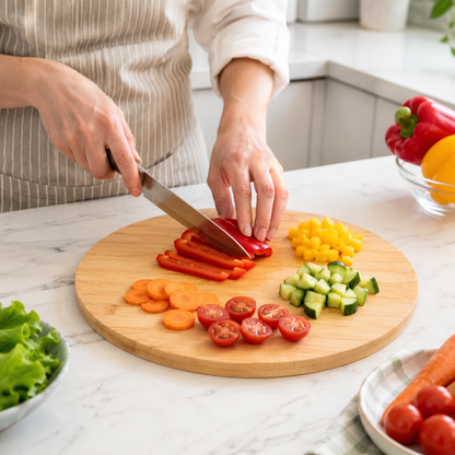 Bamboo Pizza Cutting Board