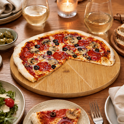 Bamboo Pizza Cutting Board