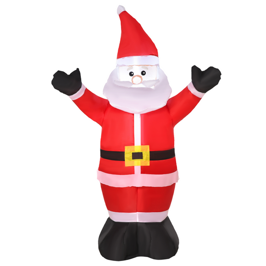 4ft Inflatable Christmas Santa Claus Xmas LED Air Blown Outdoor Christmas decoration