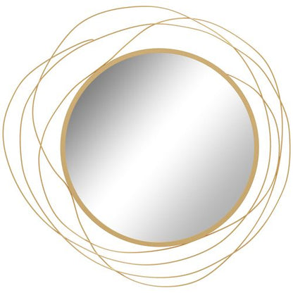 Metal Wall Art 65cm Round Mirror