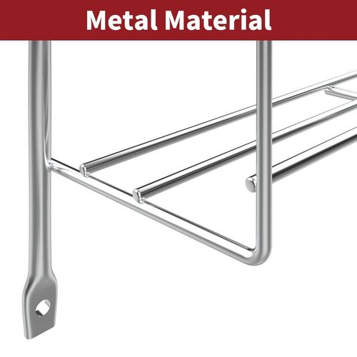 5-Tier Herb and Spice Rack in Silver