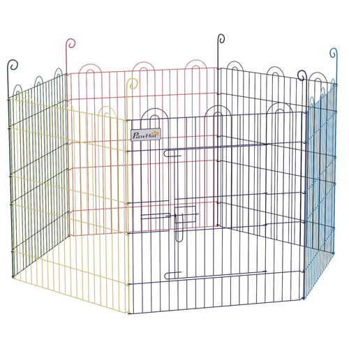 Pet Playpen Dog Puppy Crate Kennel with Door