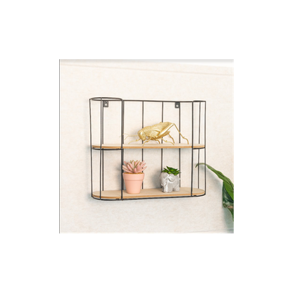 2 Tier Bar Wall Shelf