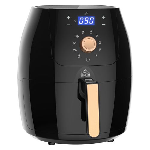 5.5L Air Fryer 1700W with Digital Display Adjustable Temperature