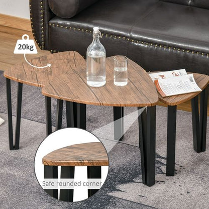 Stackable Coffee Table Set - 3 PCs