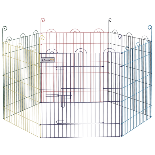 Pet Playpen Dog Puppy Crate Kennel with Door