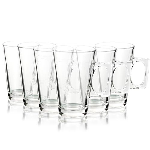 Latte Glasses 200ml - Set of 6