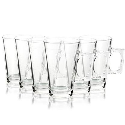Latte Glasses 200ml - Set of 6