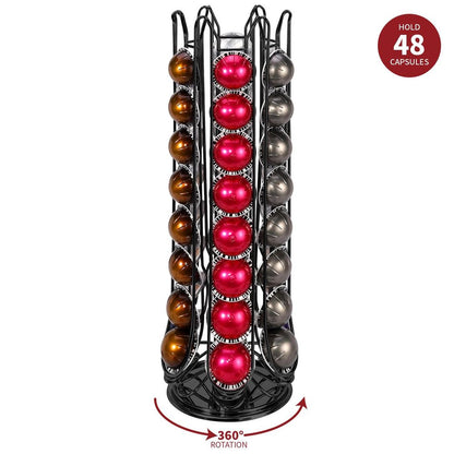 VINSANI 48 POD BLACK COFFEE POD STAND 1010348