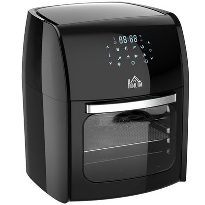 Air Fryer Oven 8 Preset Modes, 12L, Black
