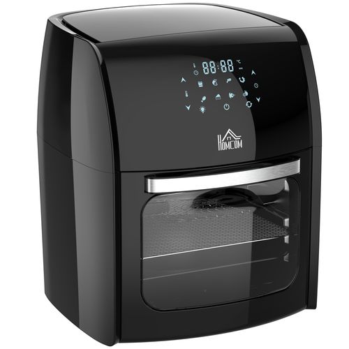 Air Fryer Oven 8 Preset Modes, 12L, Black