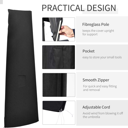 Parasol Umbrella Cover Weatherproof Cantilever