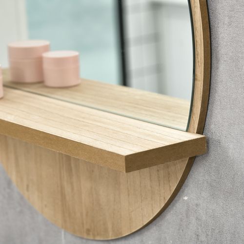 Wall Mounted Bathroom Mirror Framed Makeup Mirror
