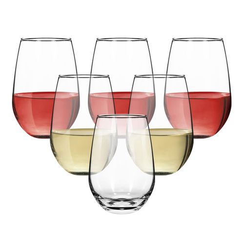 Crescent HighBall Glasses - Set of 6