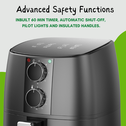 4L Air Fryer With Free Recipe Book