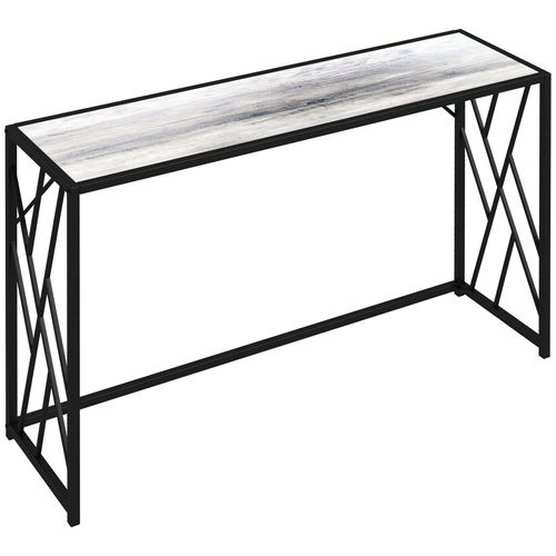 Vintage Sofa Table Metal Frame Console Table for Hallway Living Room