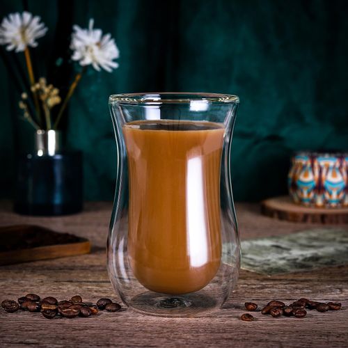Double Wall Glasses Curve 300ml - Set of 2