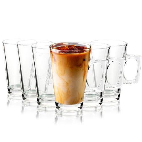 Latte Glasses 200ml - Set of 6