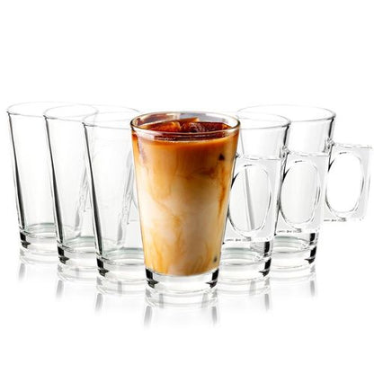 Latte Glasses 200ml - Set of 6