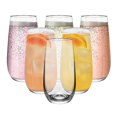 Esteem Highball Glasses - Set of 6