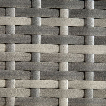 Rattan Outdoor Coffee Table in Mixed Grey