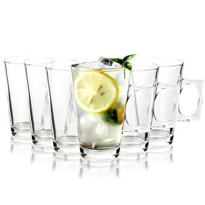 Latte Glasses 200ml - Set of 6