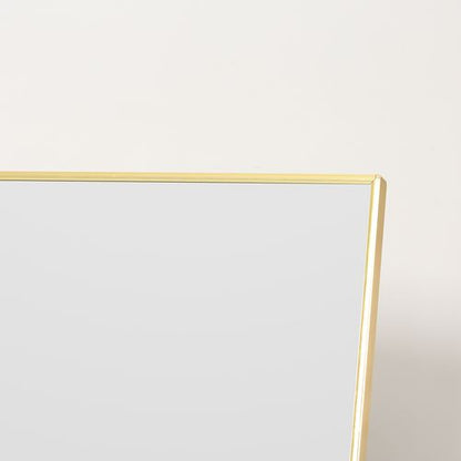 Full Length Mirror Dressing Mirror Wall-Mounted Entryway Gold Frame