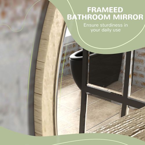 Wall Mounted Bathroom Mirror Framed Makeup Mirror