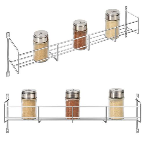 5-Tier Herb and Spice Rack in Silver