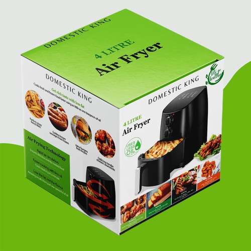 4L Air Fryer With Free Recipe Book