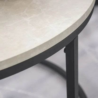 Stacking Coffee Table Set - 2 Pcs