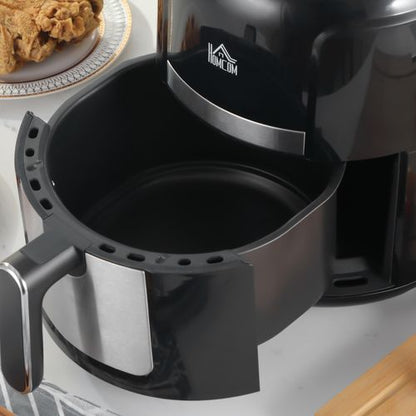 4L Air Fryer 1300W with Rapid Air Circulation Timer and Nonstick Basket