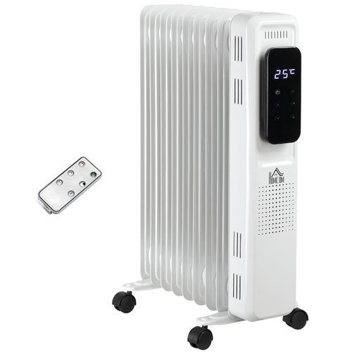2180W Oil Filled Radiator, 9 Fin, Timer, 3 Set, Safety Cut-Off Remote
