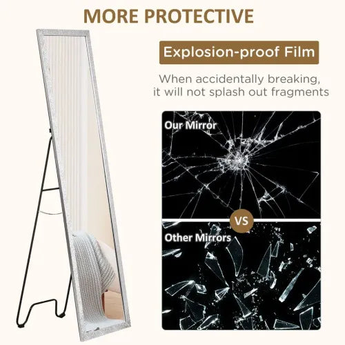 Full Length Mirror Free Standing Dressing Mirror
