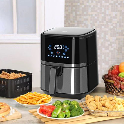 Air Fryer 4.5L Capacity 1500W power with digital display
